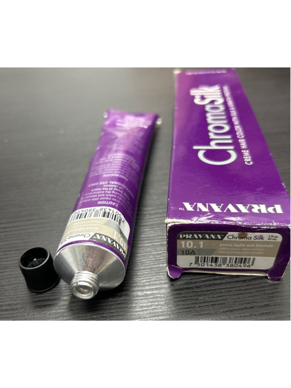 Women's Pravana ChromaSilk Extra Light Ash Blonde Hair Color One Size Purple